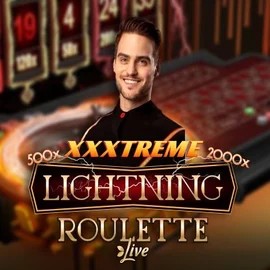 XXXtreme Lightning Roulette slot visual from Evolution available on betrepublics.pl